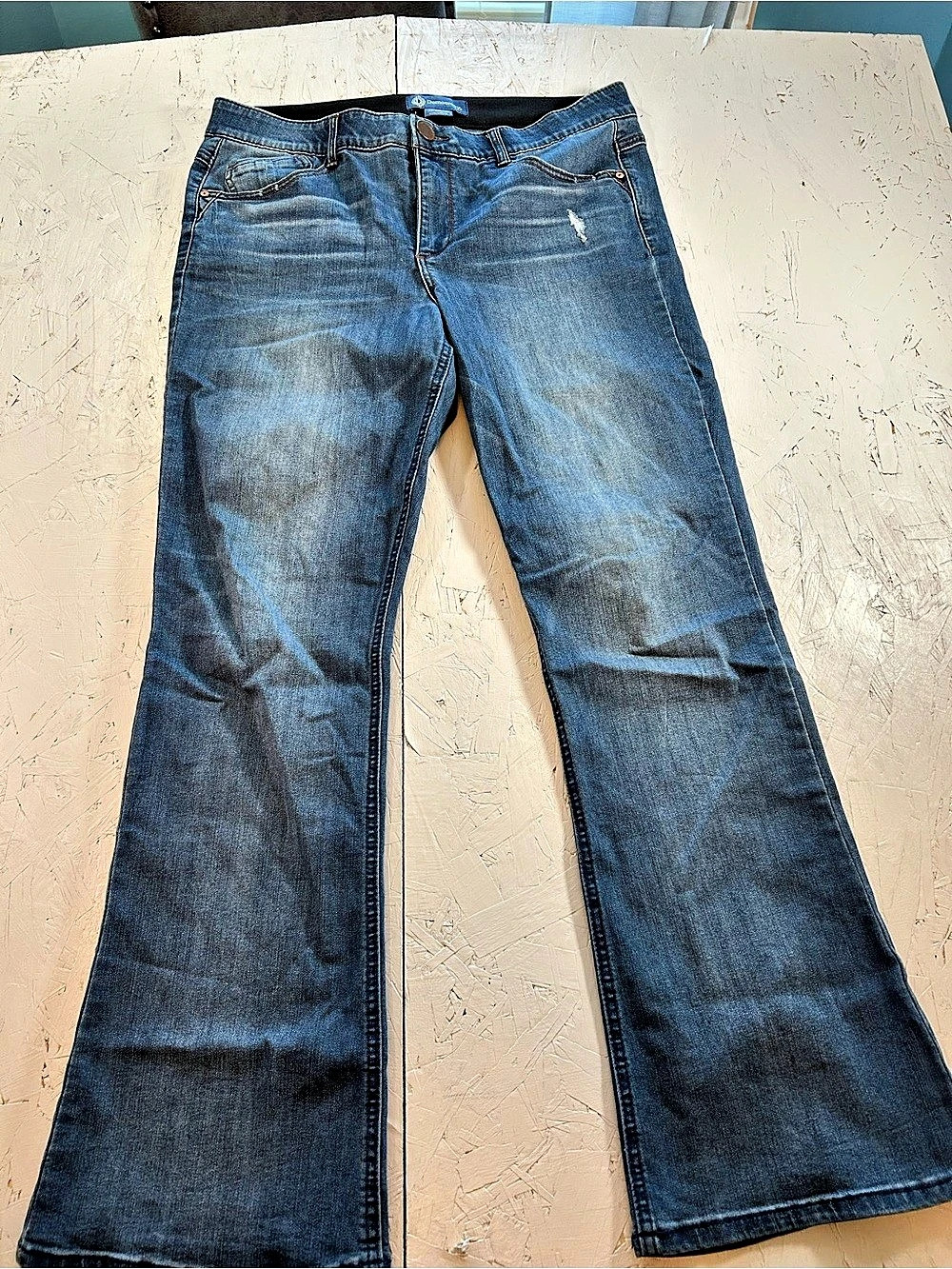 Democracy Ab'solution Bootcut Jeans Boot Cut Blue Size 14 and 31 inseam